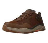 Skechers Men's BENGAO - Hombre Sneaker, Dark Brown Waterproof Leather, 12 UK Medium