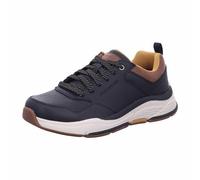 Skechers Men's Benago - Treno Trainers, Black Black Leather Blk, 9.5 UK