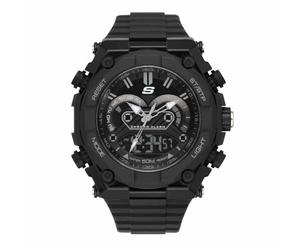 Skechers Men's Black Dial Plastic Band Watch - SR1042, Bracelet