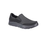 Skechers Mens Black Flex Advantage - Mcallen SR Trainers Black