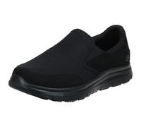 Skechers Mens Black Flex Advantage Slip Resistant Mcallen Slip On - 14 D(M) US