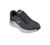 Skechers Mens Black Mesh/Grey Trim Arch Fit 2.0 Trainers Black