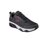 Skechers Men's Black & Red Goodyear® Rubber Engineered Mesh Lace-Up Air Bag Trainers Black / Red