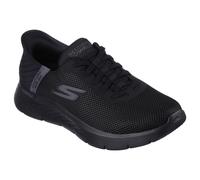 Skechers Mens Black Slip Ins Trainers Sketchers Memory Foam Hands Up 216496/BBK