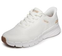 Skechers Men's Bobs B Flex 2.0 Slip-in Trainers, White Engineered Knit, 9.5 UK