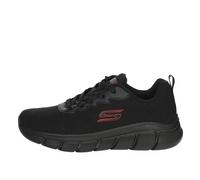 Skechers Men's BOBS B Flex CHILL Edge Trainers, Black Knit, 8.5 UK