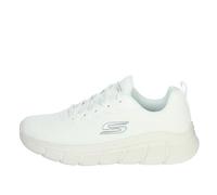 Skechers Men's BOBS B Flex CHILL Edge Trainers, Off White Knit, 12 UK