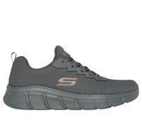 Skechers Men's BOBS Sport B Flex - Chill Edge Sneaker in Olive, Size 12 | Textile/Synthetic, Vegan, Machine Washable