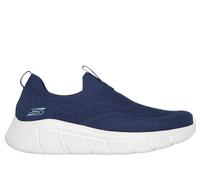 Skechers Men's BOBS Sport B Flex - Frigid Edge Sneaker in Navy Blue, Size 9 | Textile/Synthetic, Machine Washable