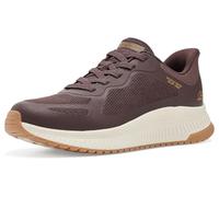 Skechers Men's Bobs Squad 4 Trainers, Chocolate Mesh, 9.5 UK
