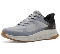 Skechers Men's Bobs Squad 4 Trainers, Gray Multi Mesh, 10.5 UK