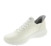 Skechers Men's Bobs Squad Chaos-Daily Hype Hands Free Slip-ins Sneaker, Off-White, 7