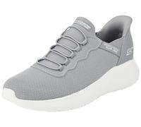 Skechers Men's BOBS Squad Chaos Daily Hype Slip-On, Gray Knit, 12 UK