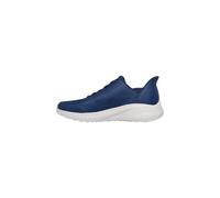 Skechers Men's BOBS Squad Chaos Heel Preferred Trainers, Dark Navy Pu, 9.5 UK