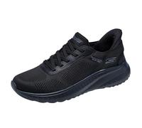 Skechers Bobs Sport Squad Chaos Solid black shoes - 43