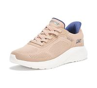 Skechers Men's Bobs Squad Chaos Solid Step Trainer, Taupe, 9 UK