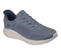 Skechers Men's BOBS Squad Chaos Solid Step Trainers, Slate Knit, 11 UK