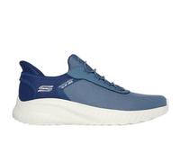Skechers Men's Hands-Free Slip-ins BOBS Squad Chaos Tough Walk Sneaker, Off White Mesh, 12 UK