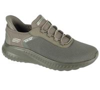 Skechers Men's Bobs Squad Chaos Tough Walking Trainers, Green, 7 UK