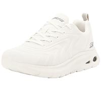 Skechers Men's Bobs Unity Sleek Revive Sneaker, Off White Engineered Knit, 7 UK