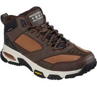 Skechers Mens Boots Skech Air Envoy Leather Lace Up brown UK Size