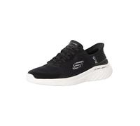 SKECHERS Mens Vegan Slip Ins Bounder 2.0 Emerged Black Trainers Mens Shoe Size: 12, Colour: Black Fabric