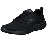 Skechers Men's Bounder 2.0 Nasher Trainers, Black Mesh Black Trim, 8.5 UK