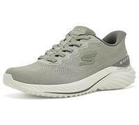 Skechers Men's Bounder 3.0 ReocurrenceSneaker | Hands Free Slip-ins, Air-Cooled Memory Foam, Machine Washable, Vegan, Engineered Mesh Upper, Flat Stretch Lace Slip-on