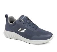 Skechers Mens Bounder Arcadia Lace Up Trainers Navy Size 8