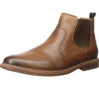 SKECHERS Mens Bregman Morago Chelsea Boots Cognac 8