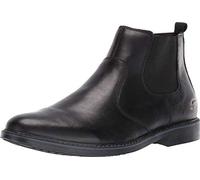 Skechers Men's Bregman Morago Boots, Black Leather, 8 UK