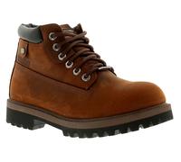 Skechers Men's Brown Sergeants Verdict Leather Formal Boots, Size: 12