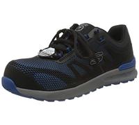 Skechers Men's Bulklin Comp Toe Trainers, Blue Textile Synthetic, 7.5 UK
