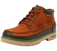Skechers Men's Caldwell Cutler Casual Shoes, Rust Leather/Synthetic, 10.5 UK