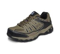 Skechers Men's Cankton Steel Toe Construction Shoe, Pebble/Black, 10