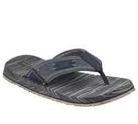 Skechers Men's QUILLCanvas Thong Sanda INavy Canvas / synthetic in Navy | Size: 8 Skechers Navy 8