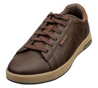 Skechers USA Men's Men's Cavell Hensley Sneaker, Chocolate Synthetic, 8 UK