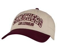 Skechers Men's Collegiate Baseball Hat in Pebble | Cotton