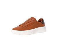 Skechers Men's Court Break Suit Sneaker, Cognac Duraleather, 9 UK