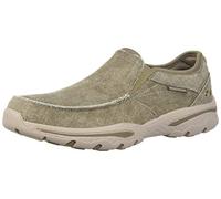 Skechers Men's Creston-MOSECO Moccasin, TPE, 12 Wide US Taupe