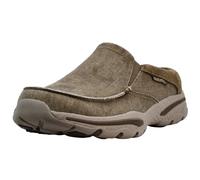 Skechers Men's Creston-Slip On Canvas Loafer, Khaki, 8.5 Medium US
