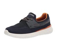 Skechers Men's Del Retto-Clean Slate Knitted Bungee Slip On, Navy, 13 UK