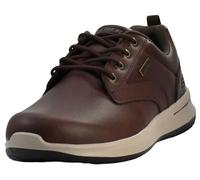 Skechers Men's Delson Antigo Oxfords, Brown (Red Brown Leather Rd Br), 10 UK
