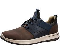 Skechers Men's Delson Axton Trainers, Light Brown, 9 UK