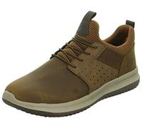 Skechers Men's Delson Axton Trainer, Brown, 7 UK