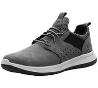 Skechers Men's Delson Axton Trainers, Grey Black, 10 UK