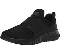 Skechers Men's Depth Charge 2.0 Slip On Trainers, Black Black Mesh Pu Black Trim Bbk, 10.5 UK