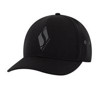 Skechers Men's Diamond S Hat, Black/White, One Size | Casual, Stretch Fit, Polyester, Fitted Baseball Cap