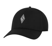 Skechers Men's Skechweave Diamond Snapback Hat, Bold Black, One Size