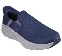 Skechers Men's Slip-ins RF: D'Lux Walker 2.0 - Reeler Sneaker in Navy Blue, Size 9 | Textile, Vegan, Machine Washable